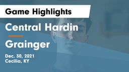 Central Hardin  vs Grainger  Game Highlights - Dec. 30, 2021