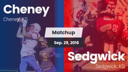 Matchup: Cheney  vs. Sedgwick  2016