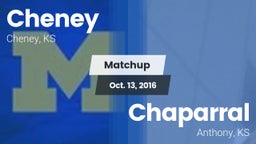 Matchup: Cheney  vs. Chaparral  2016