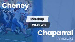 Matchup: Cheney  vs. Chaparral  2016