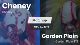 Matchup: Cheney  vs. Garden Plain  2016