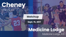Matchup: Cheney  vs. Medicine Lodge  2017
