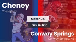 Matchup: Cheney  vs. Conway Springs  2017