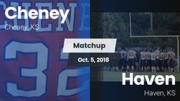 Matchup: Cheney  vs. Haven  2018