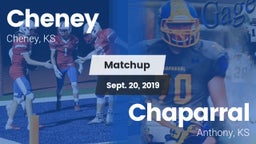 Matchup: Cheney  vs. Chaparral  2019