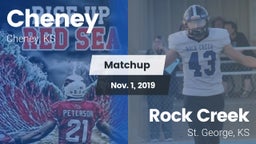 Matchup: Cheney  vs. Rock Creek  2019