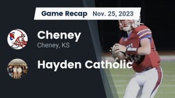 Recap: Cheney  vs. Hayden Catholic  2023