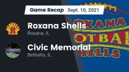 Recap: Roxana Shells  vs. Civic Memorial  2021