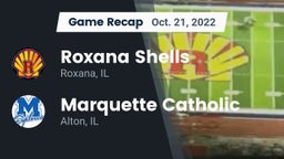 Recap: Roxana Shells  vs. Marquette Catholic  2022