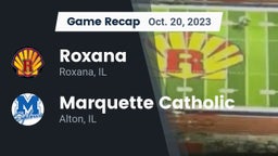 Recap: Roxana  vs. Marquette Catholic  2023