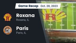 Recap: Roxana  vs. Paris  2023