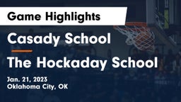 Casady School vs The Hockaday School Game Highlights - Jan. 21, 2023