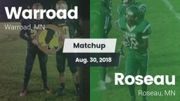 Matchup: Warroad  vs. Roseau  2018