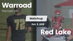 Matchup: Warroad  vs. Red Lake  2018
