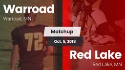 Matchup: Warroad  vs. Red Lake  2018