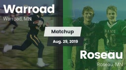 Matchup: Warroad  vs. Roseau  2019
