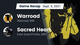 Recap: Warroad  vs. Sacred Heart  2021