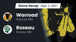 Recap: Warroad  vs. Roseau  2021