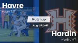Matchup: Havre  vs. Hardin  2017