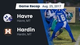 Recap: Havre  vs. Hardin  2017