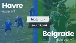 Matchup: Havre  vs. Belgrade  2017