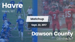 Matchup: Havre  vs. Dawson County  2017
