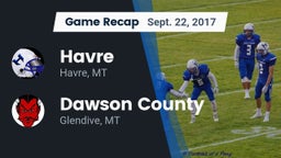 Recap: Havre  vs. Dawson County  2017