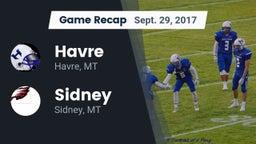 Recap: Havre  vs. Sidney  2017