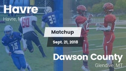 Matchup: Havre  vs. Dawson County  2018