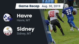 Recap: Havre  vs. Sidney  2019