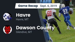 Recap: Havre  vs. Dawson County  2019