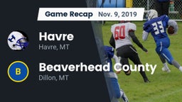Recap: Havre  vs. Beaverhead County  2019