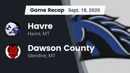 Recap: Havre  vs. Dawson County  2020