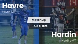 Matchup: Havre  vs. Hardin  2020