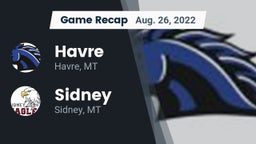 Recap: Havre  vs. Sidney  2022
