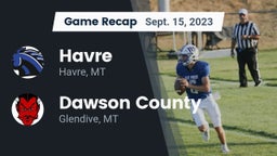Recap: Havre  vs. Dawson County  2023