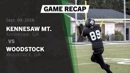 Recap: Kennesaw Mt.  vs. Woodstock  2016