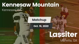 Matchup: Kennesaw Mt. High Sc vs. Lassiter  2020