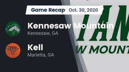 Recap: Kennesaw Mountain  vs. Kell  2020