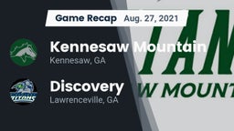 Recap: Kennesaw Mountain  vs. Discovery  2021
