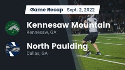 Recap: Kennesaw Mountain  vs. North Paulding  2022