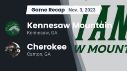 Recap: Kennesaw Mountain  vs. Cherokee  2023