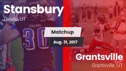 Matchup: Stansbury High vs. Grantsville  2017