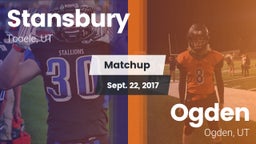 Matchup: Stansbury High vs. Ogden  2017