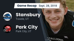 Recap: Stansbury  vs. Park City  2018