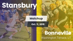 Matchup: Stansbury High vs. Bonneville  2018