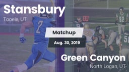 Matchup: Stansbury High vs. Green Canyon  2019