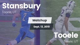 Matchup: Stansbury High vs. Tooele  2019