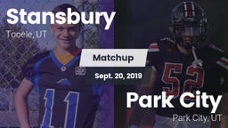 Matchup: Stansbury High vs. Park City  2019