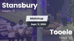 Matchup: Stansbury High vs. Tooele  2020